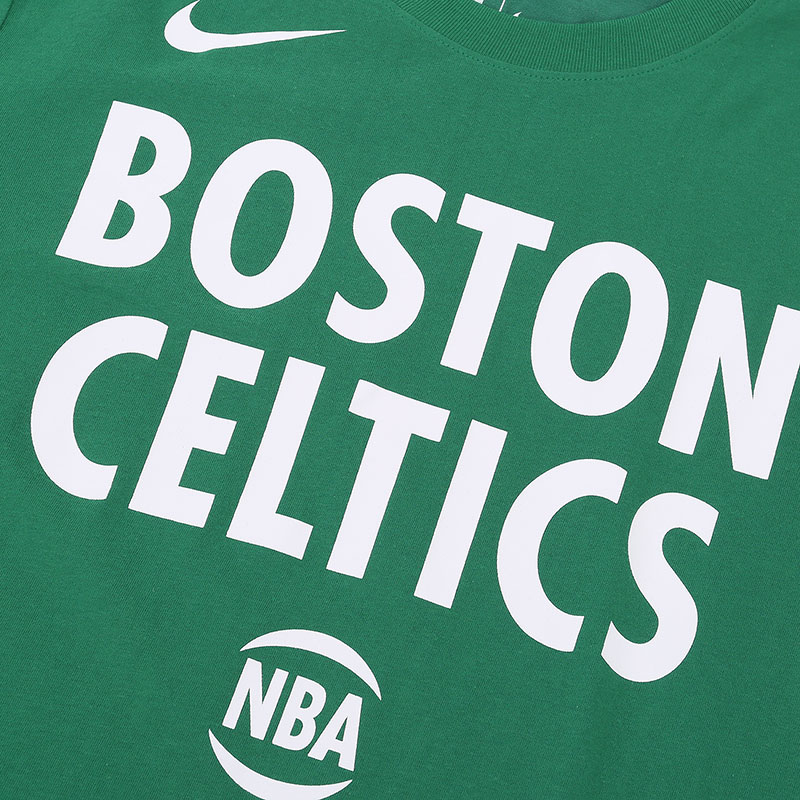 мужская зеленая футболка Nike NBA Dri-FIT Boston Celtics Logo Tee CT9438-312 - цена, описание, фото 2